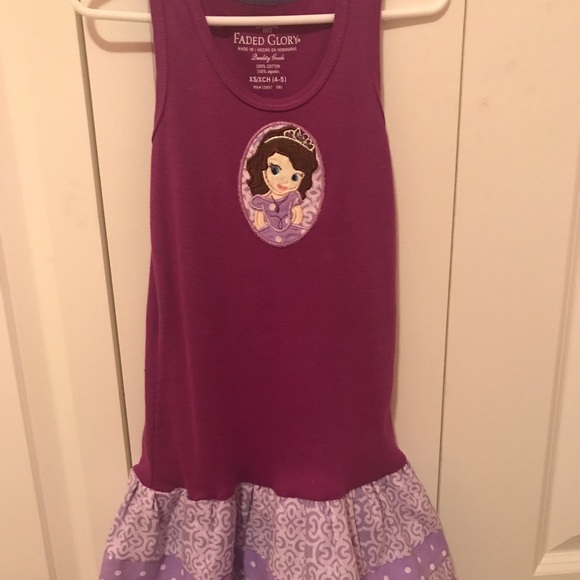 Custom Purple Disney Sofia the First Dress 4 5 - Picture 2 of 3